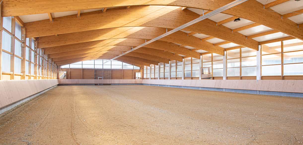 Reitanlage von Haas Landwirtschaftsbau - Reithalle