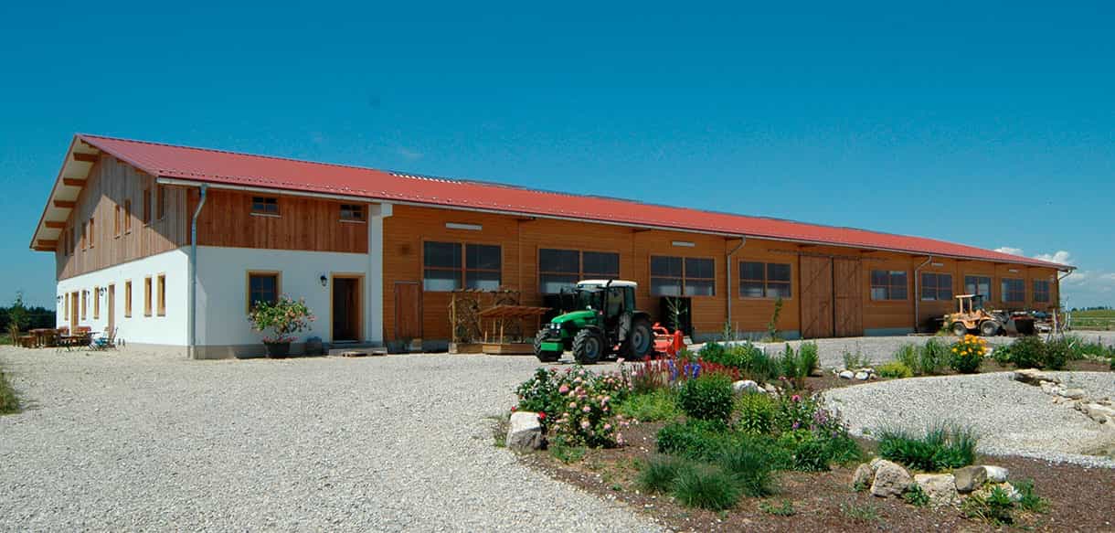Reithalle von Haas Landwirtschaftsbau