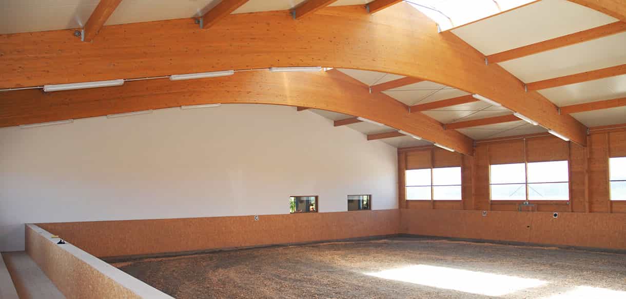 Reithalle von Haas Landwirtschaftsbau