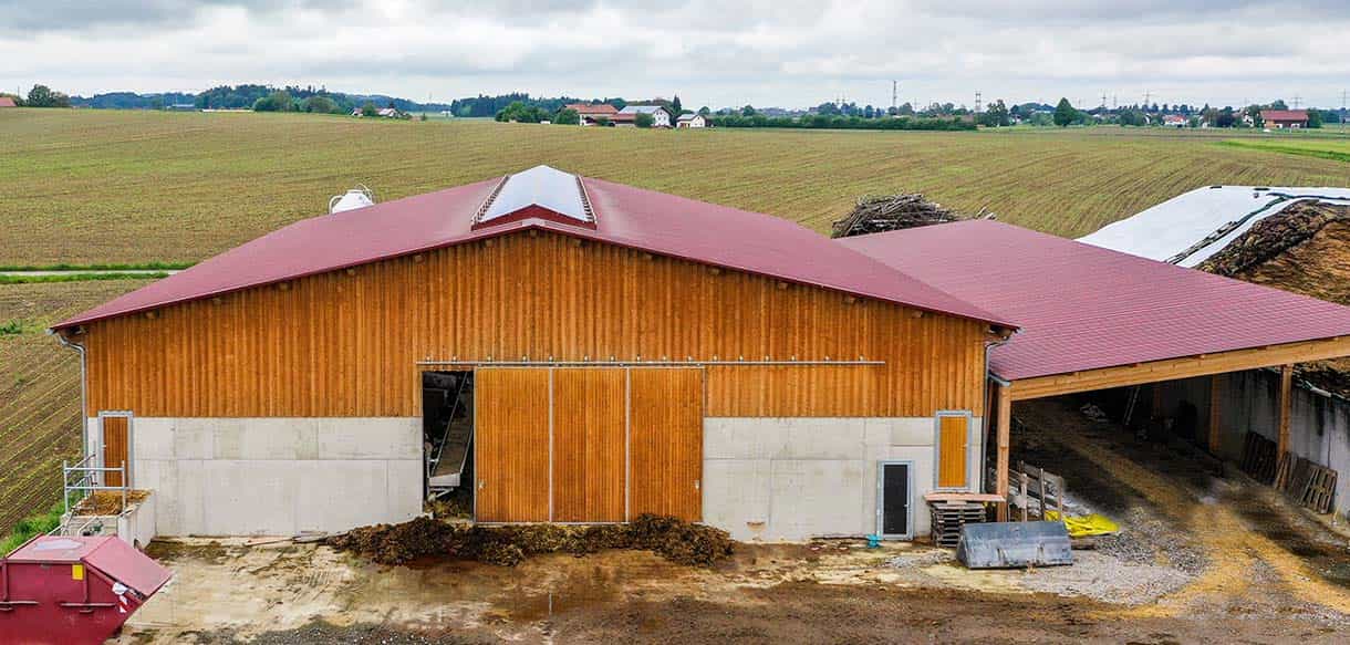 Bullenmaststall von Haas Landwirtschaftsbau