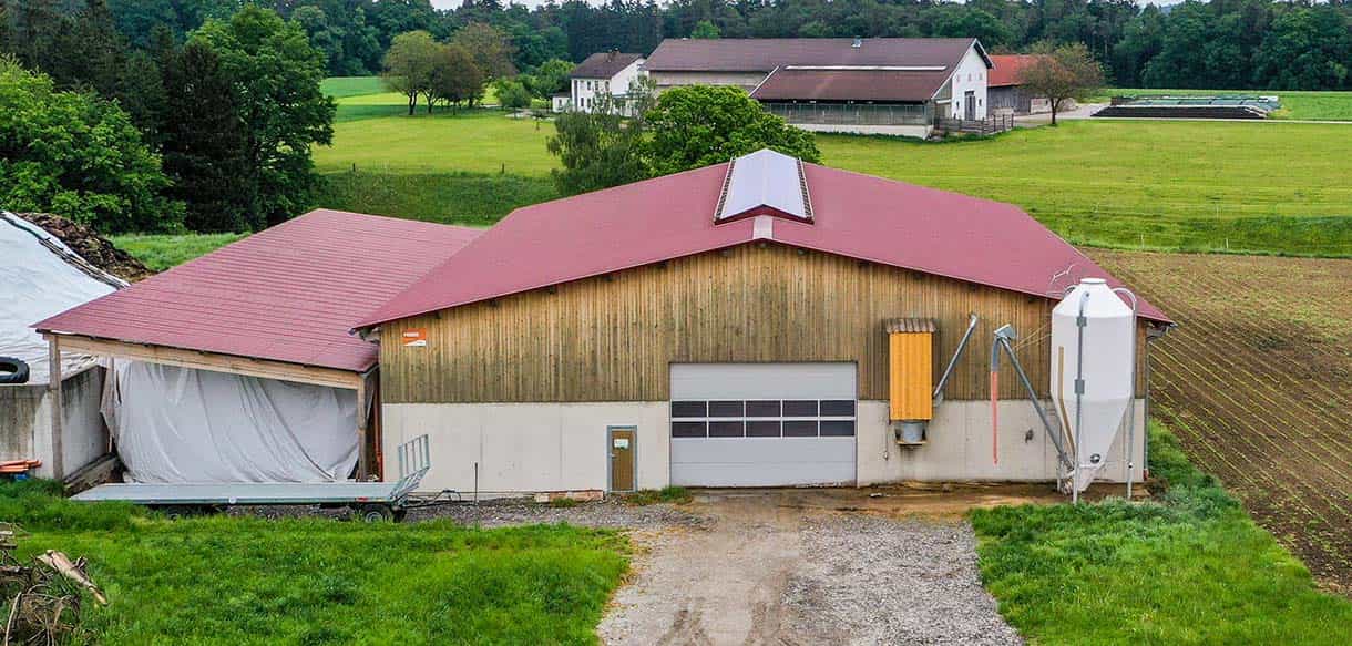 Bullenmaststall von Haas Landwirtschaftsbau