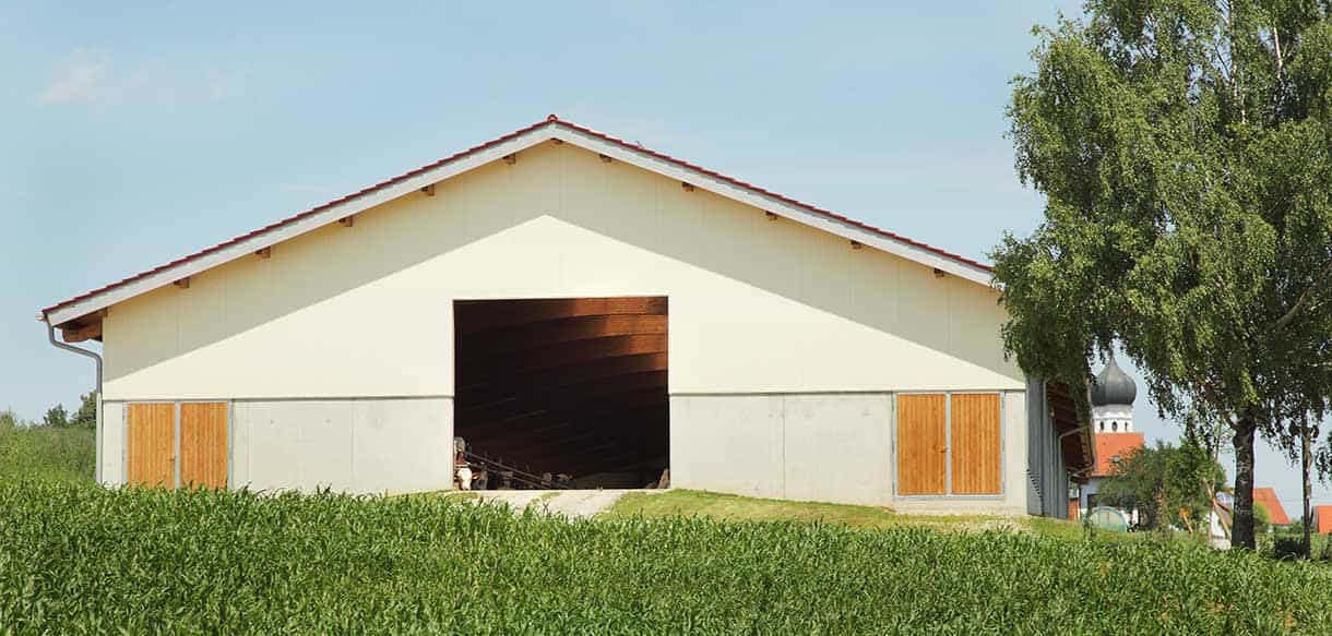 Bullenmaststall von Haas Landwirtschaftsbau