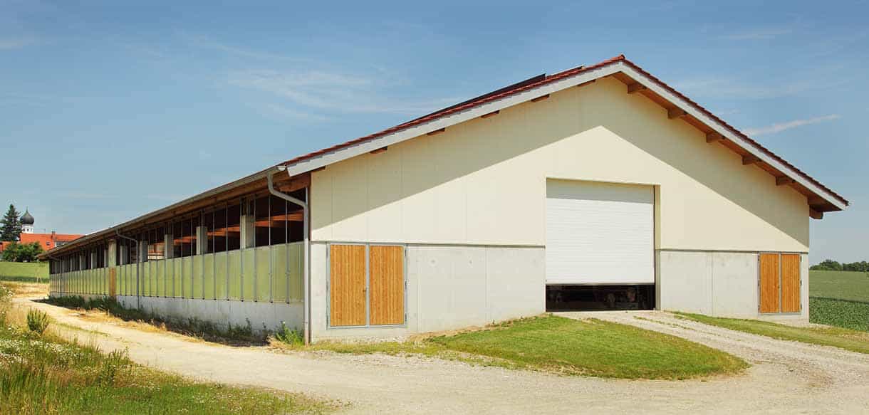 Bullenmaststall von Haas Landwirtschaftsbau