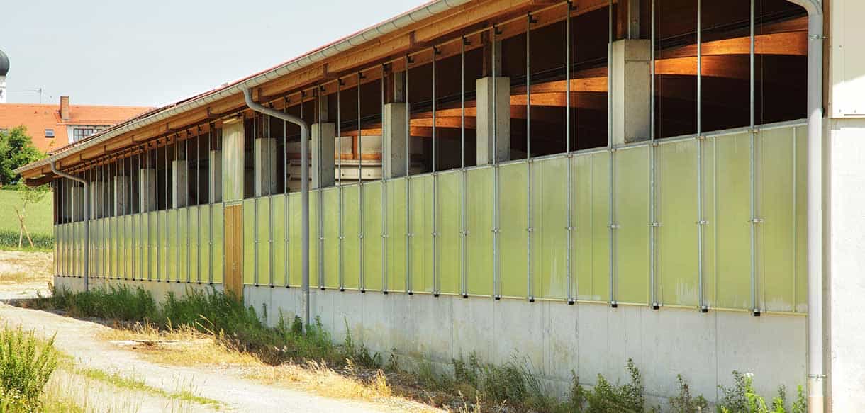 Bullenmaststall von Haas Landwirtschaftsbau