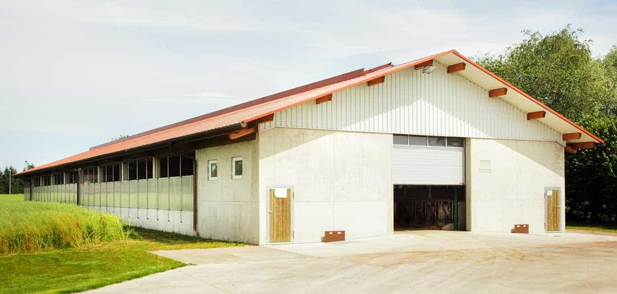 Bullenmaststall von Haas Landwirtschaftsbau