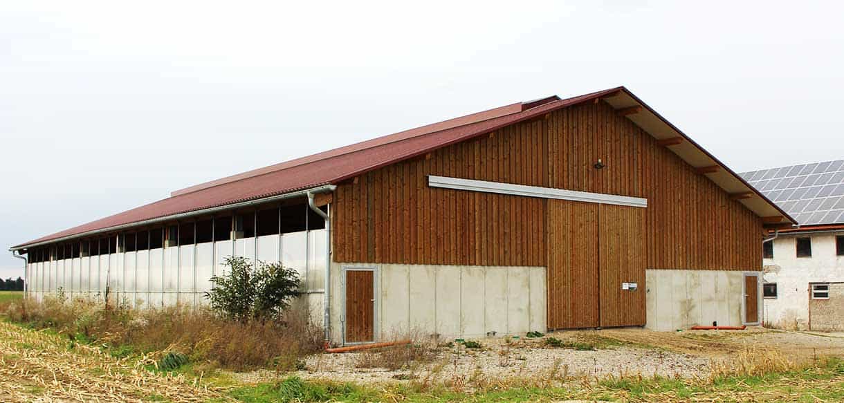 Bullenmaststall in Polling von Haas Landwirtschaftsbau