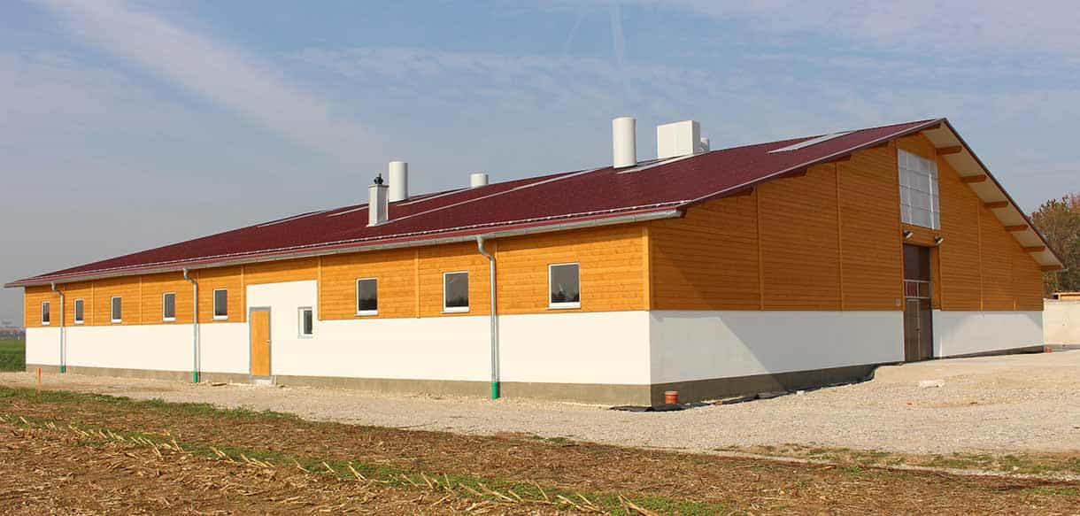 Kälberstall von Haas Landwirtschaftsbau