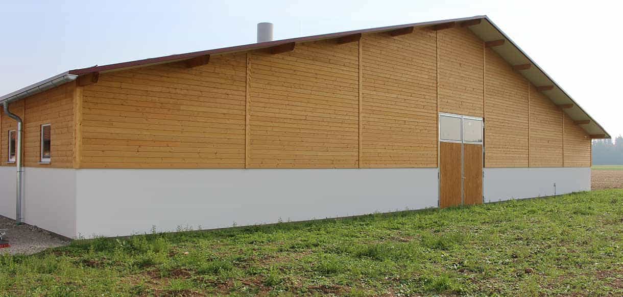 Kälberstall von Haas Landwirtschaftsbau