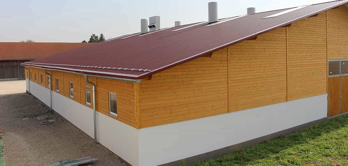 Kälberstall von Haas Landwirtschaftsbau