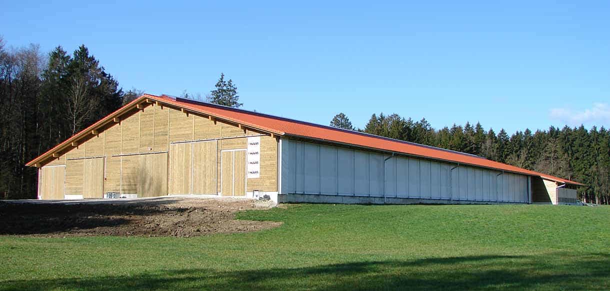 Milchviehstall in Haas Landwirtschaftsbau