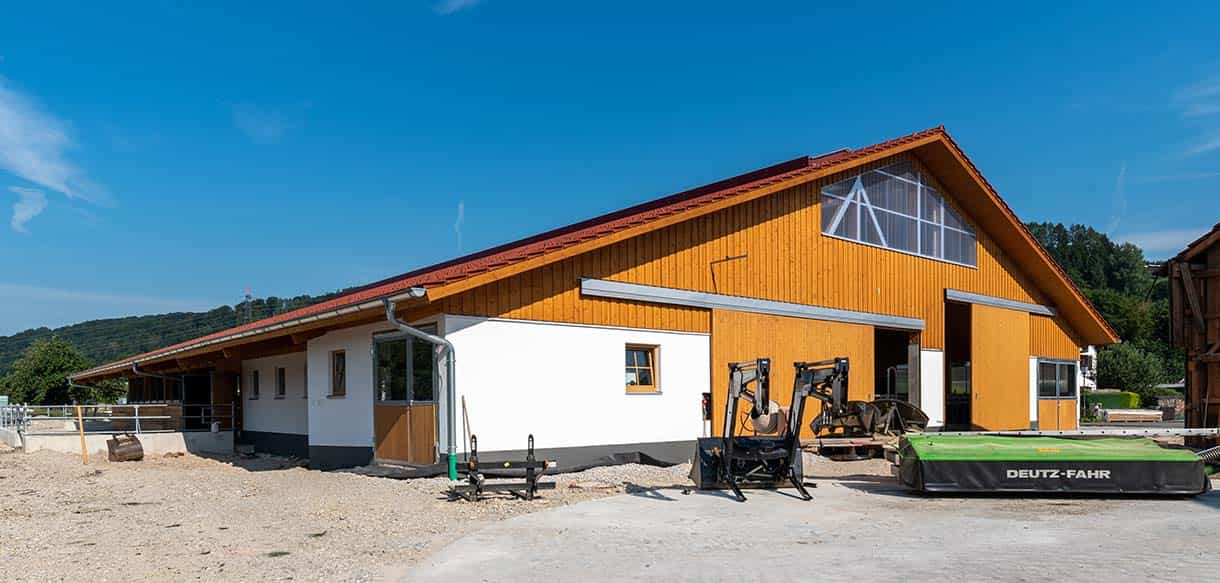 Milchviehstall von Haas Landwirtschaftsbau