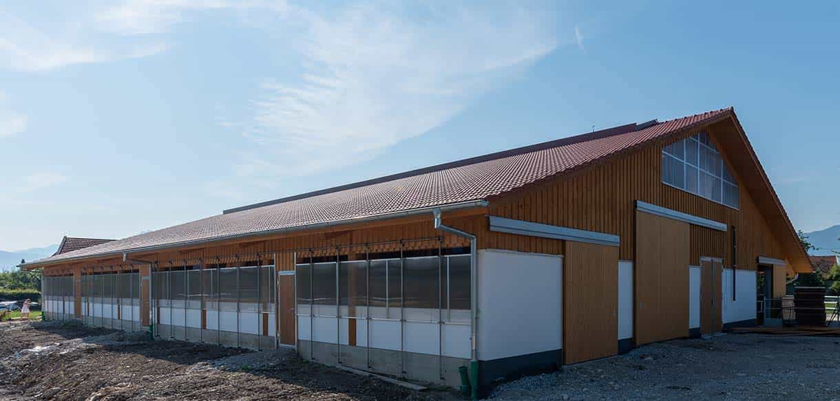 Milchviehstall von Haas Landwirtschaftsbau
