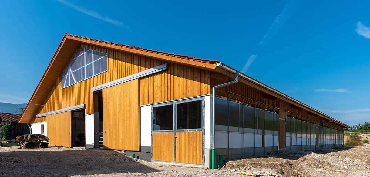 Milchviehstall von Haas Landwirtschaftsbau