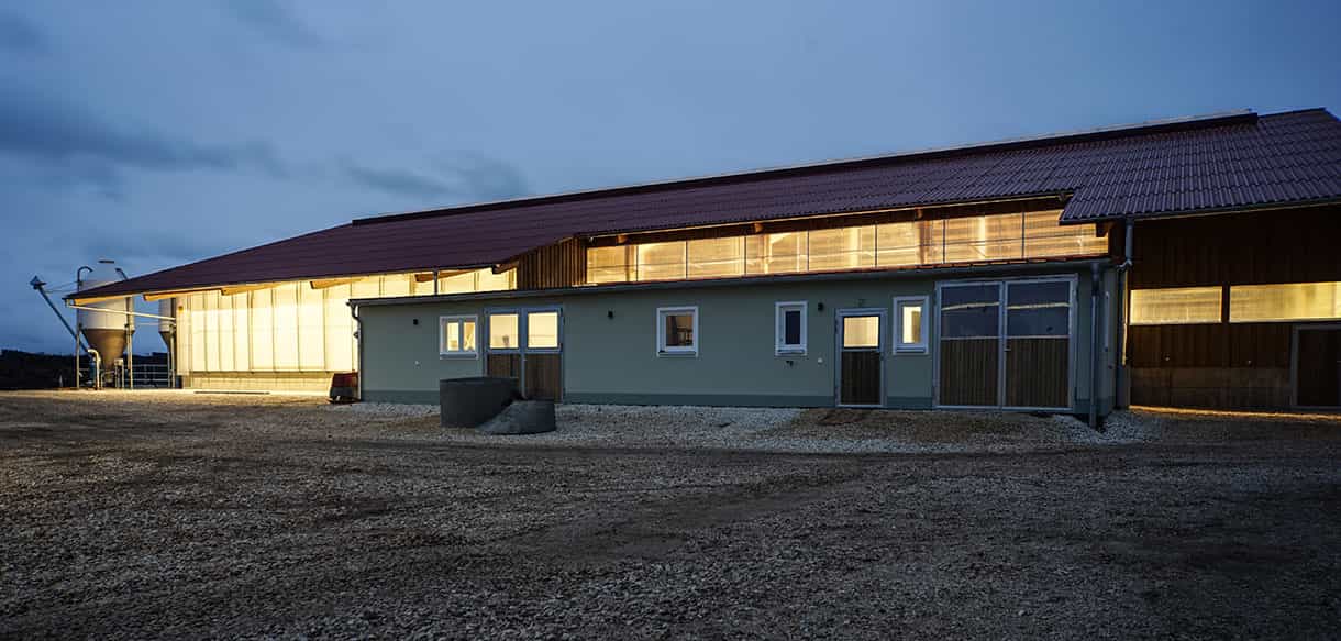 Milchviehstall von Haas Landwirtschaftsbau