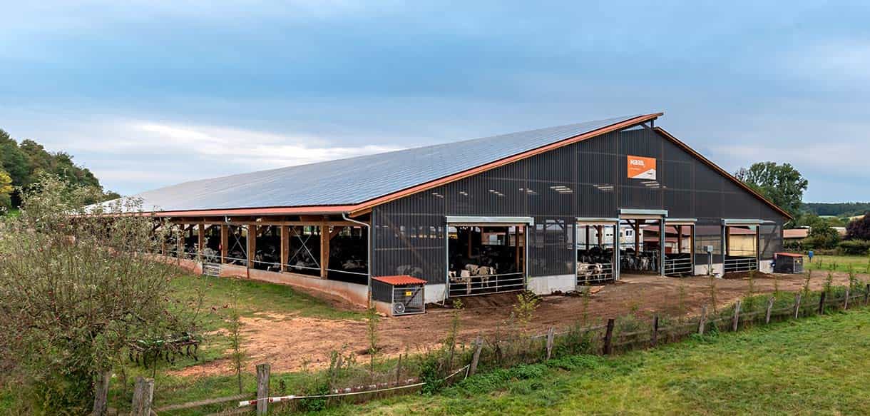 Liegehalle von Haas Landwirtschaftsbau