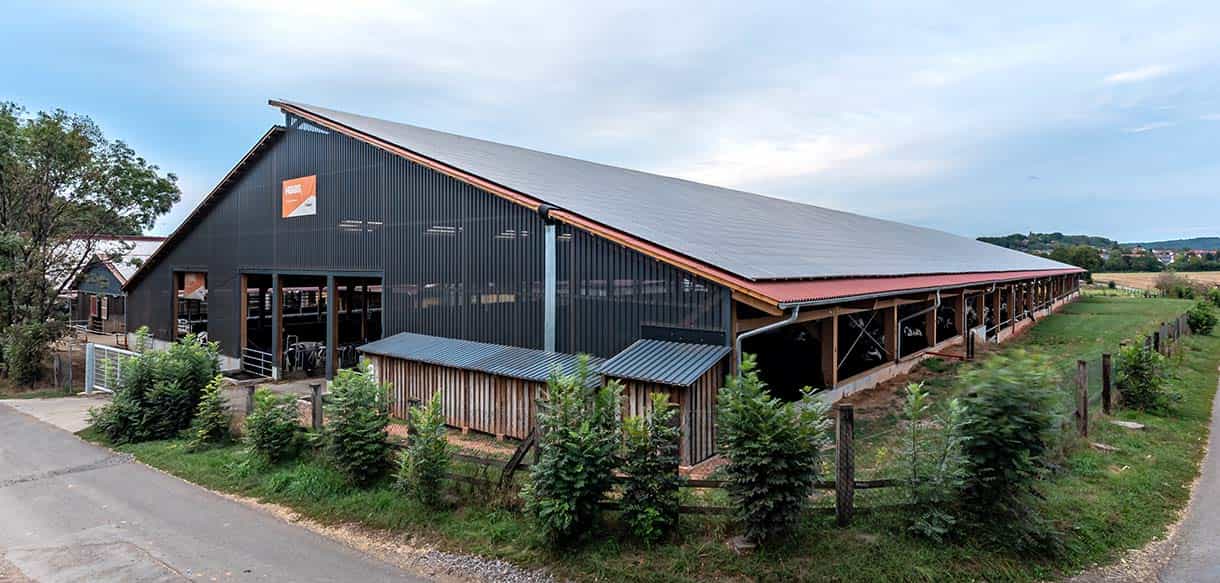 Liegehalle von Haas Landwirtschaftsbau