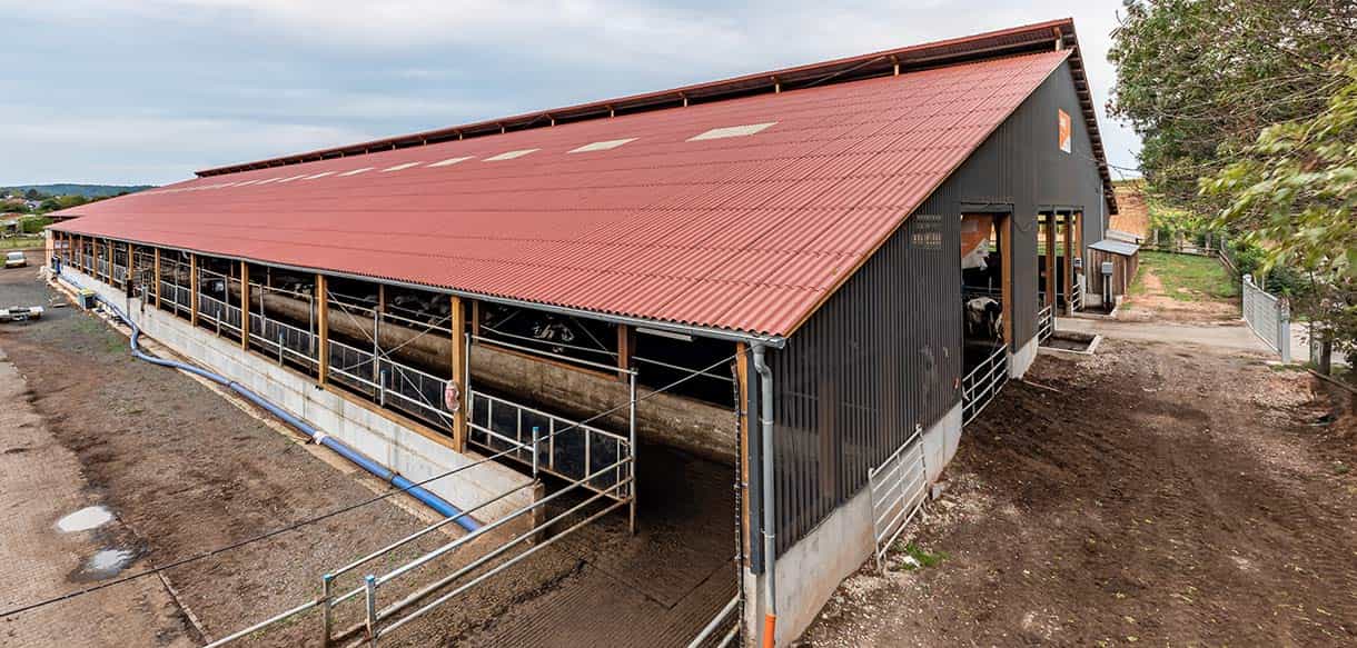 Liegehalle von Haas Landwirtschaftsbau
