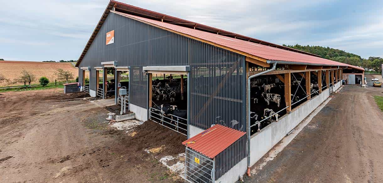 Liegehalle von Haas Landwirtschaftsbau