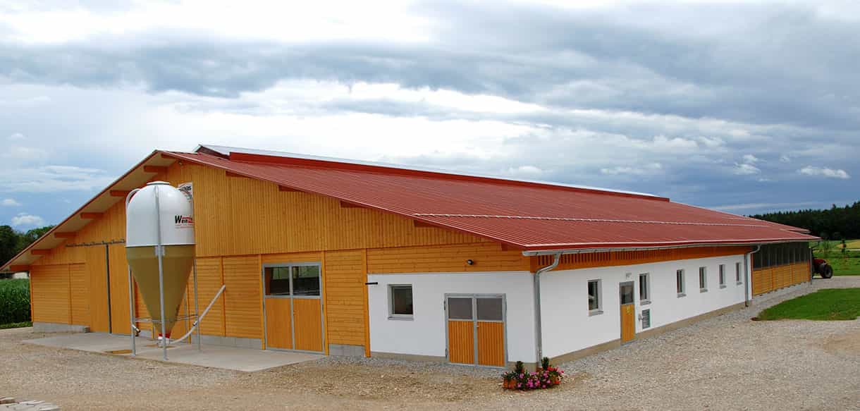Milchviehstall von Haas Landwirtschaftsbau