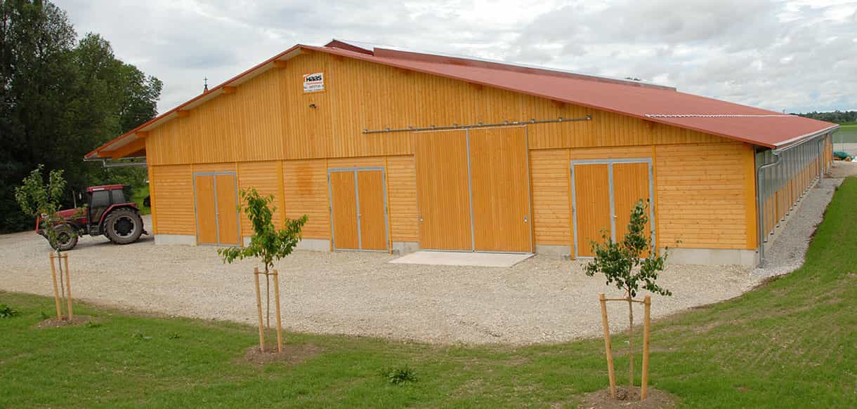 Milchviehstall von Haas Landwirtschaftsbau