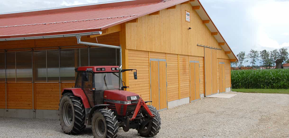 Milchviehstall von Haas Landwirtschaftsbau