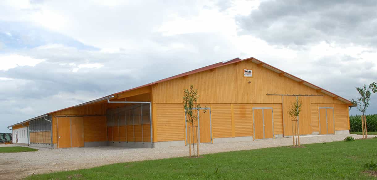 Milchviehstall von Haas Landwirtschaftsbau