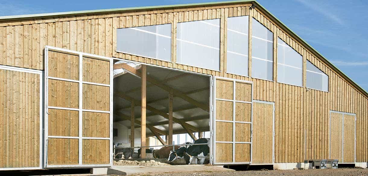 Milchviehstall von Haas Landwirtschaftsbau
