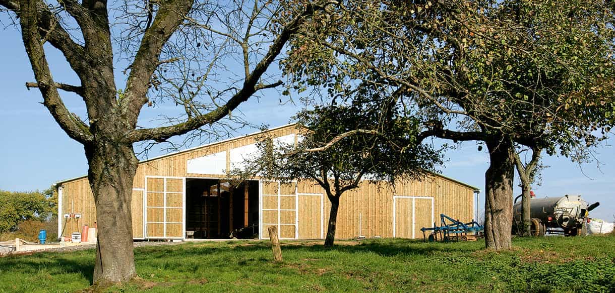 Milchviehstall von Haas Landwirtschaftsbau