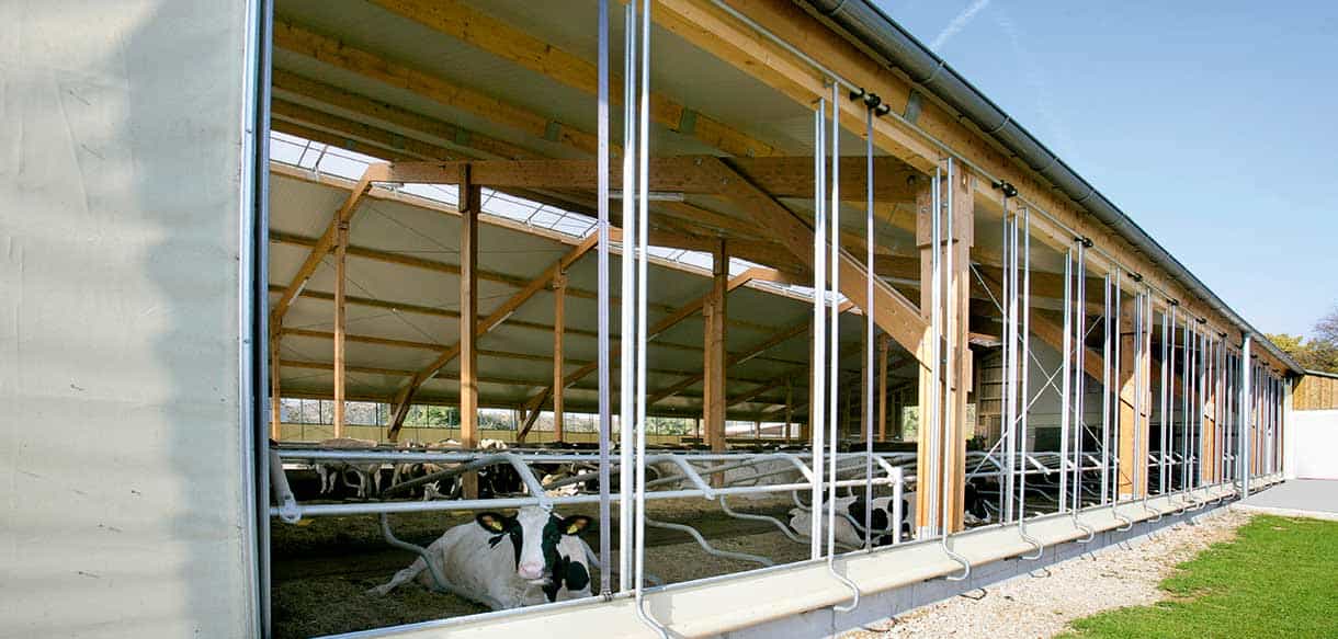 Milchviehstall von Haas Landwirtschaftsbau