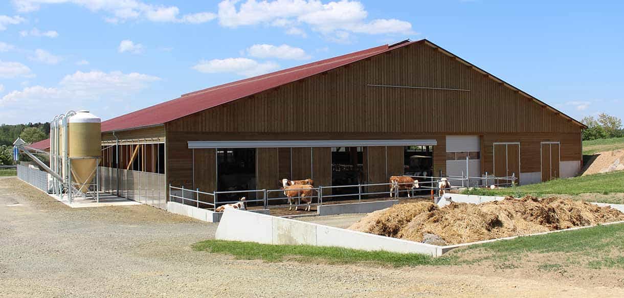 Milchviehstall von Haas Landwirtschaftsbau