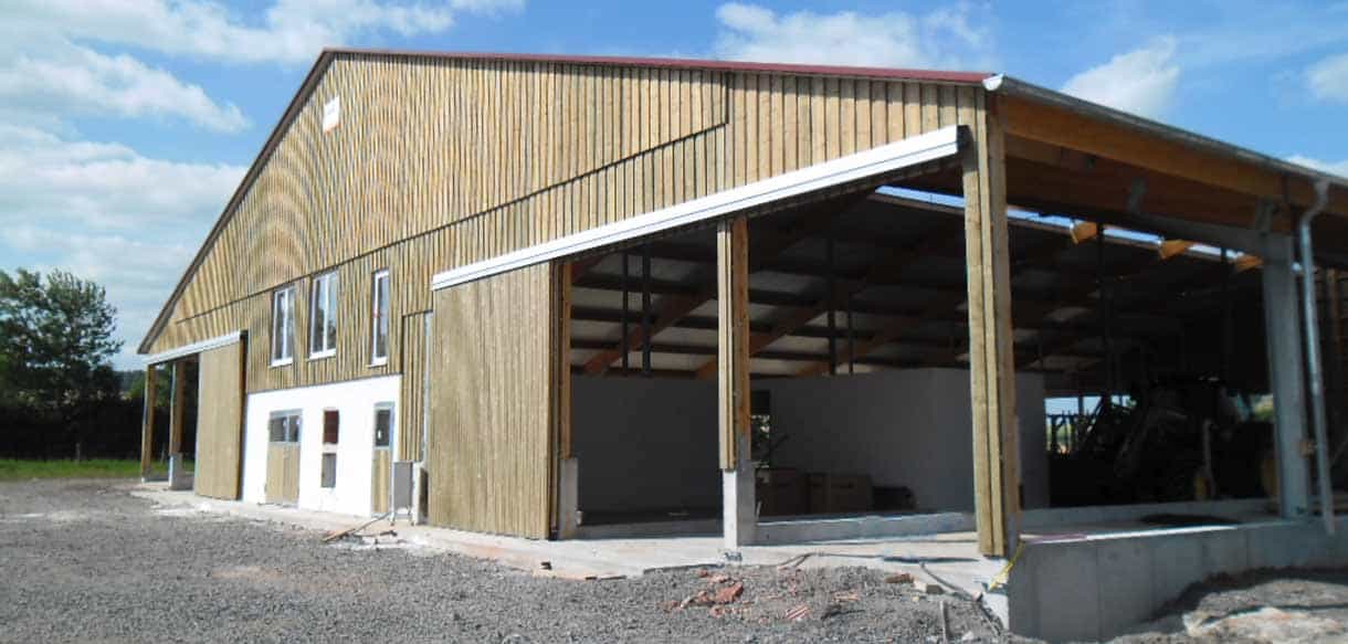 Milchviehstall von Haas Landwirtschaftsbau