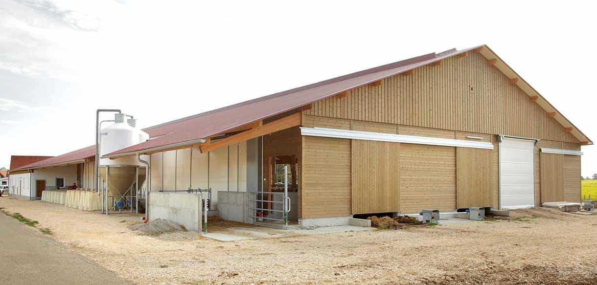 Milchviehstall von Haas Landwirtschaftsbau