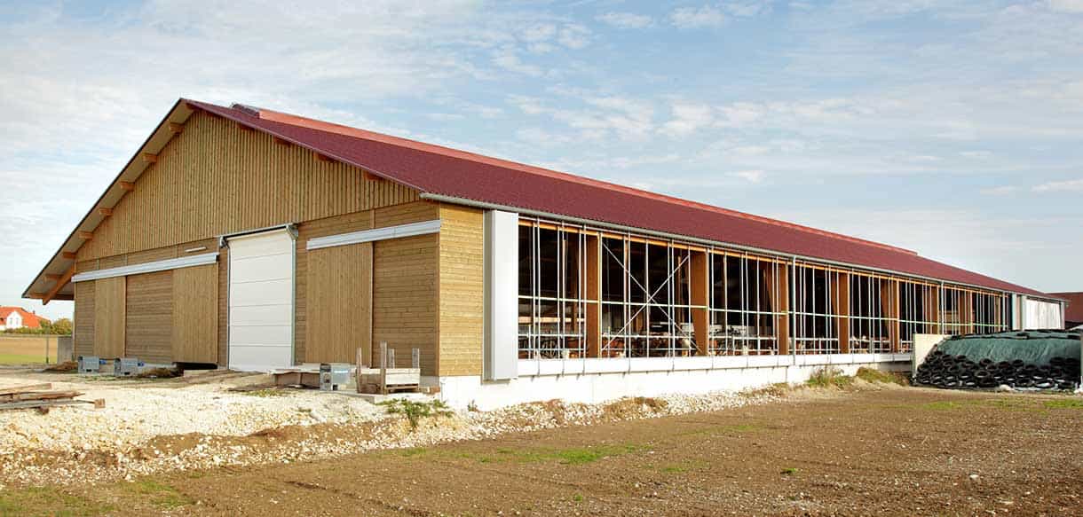 Milchviehstall von Haas Landwirtschaftsbau