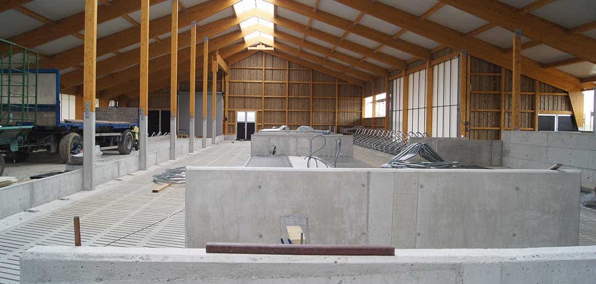 Milchviehstall von Haas Landwirtschaftsbau