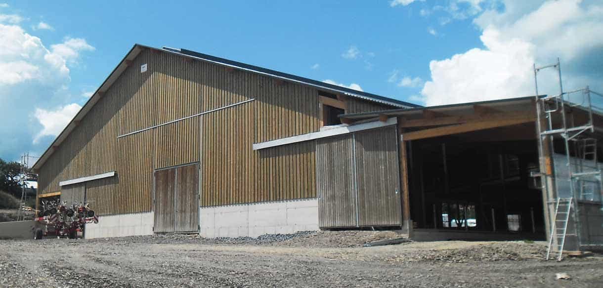 Ziegenstall von Haas Landwirtschaftsbau