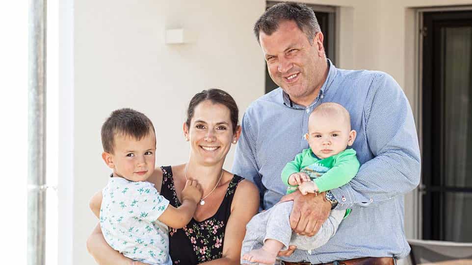 Haas Fertighaus Baufamilie Kurzenknabe
