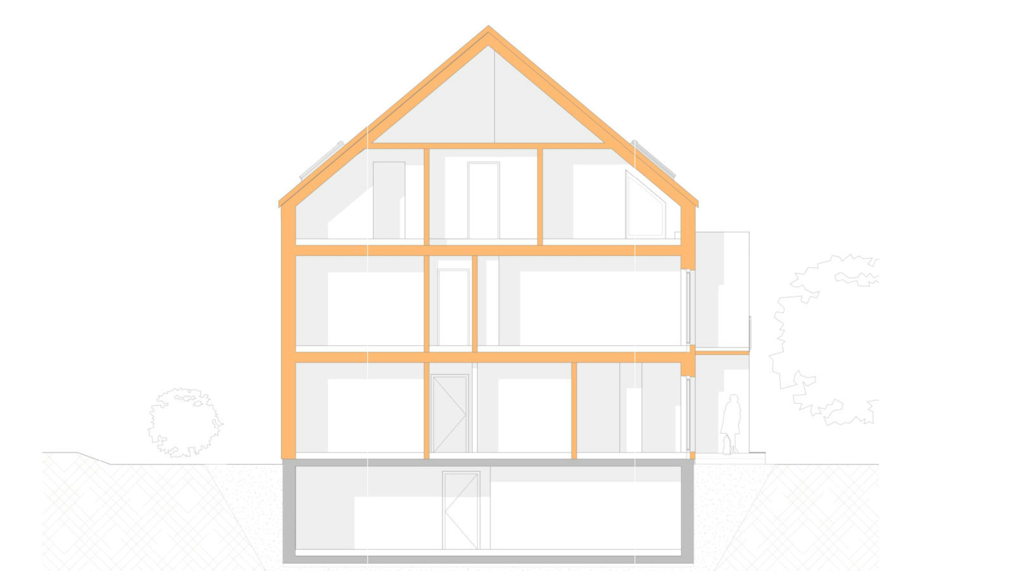 Gebäudetypen Planungsprojekte 5 - 6 Wohneinheiten Grundrisse