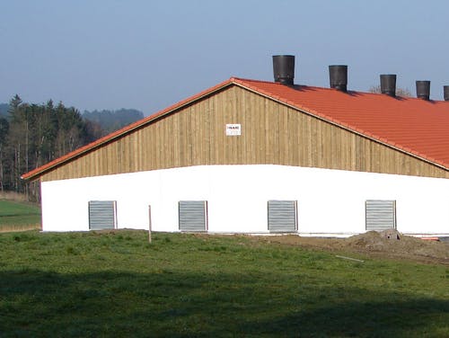 Hähnchenmaststall von Haas Landwirtschaftsbau