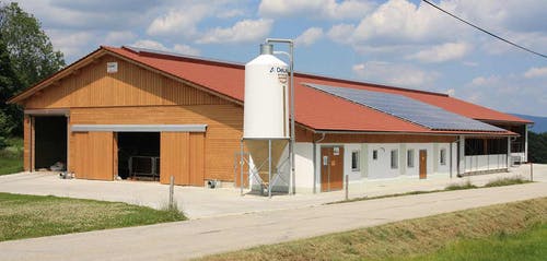 Milchviehstall in Wegscheid von Haas Landwirtschaftsbau