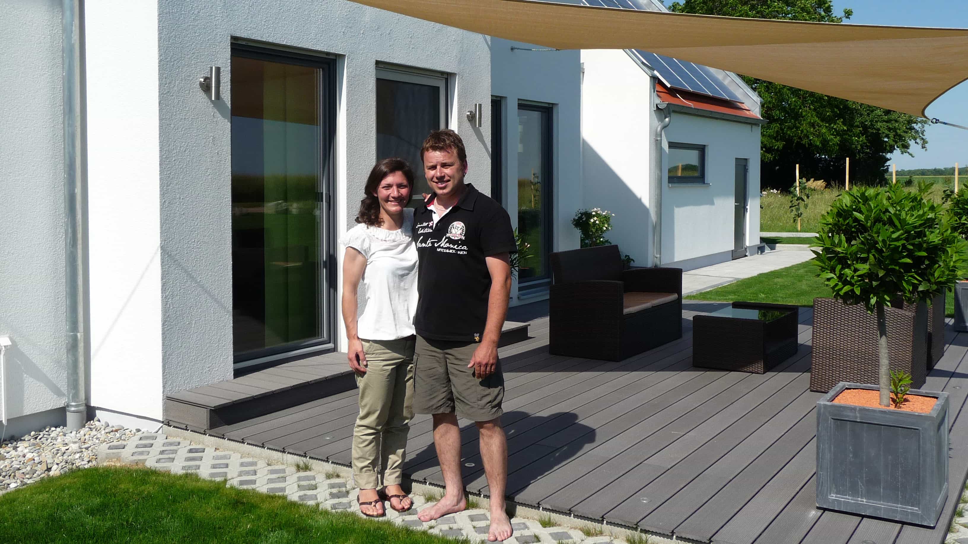 Haas Fertighaus Baufamilie Rieder-Buser