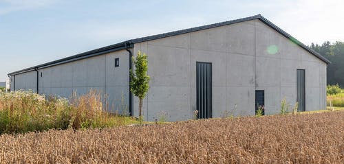 Nagelplattenbinderhalle von Haas Landwirtschaftsbau